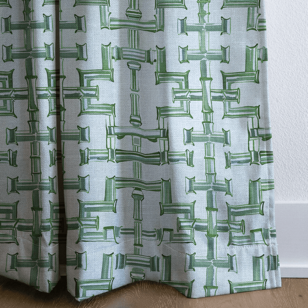 Seagrass Trellis - Curtain Panel - The Drapery