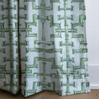 Seagrass Trellis - Curtain Panel - The Drapery