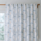 Seahorse in the Ocean - Curtain Panel - The Drapery