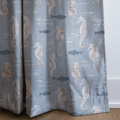 Seahorse in the Ocean - Curtain Panel - The Drapery
