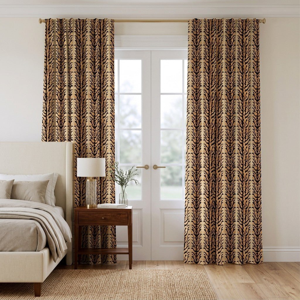 Senna Tiger - Curtain Panel - The Drapery