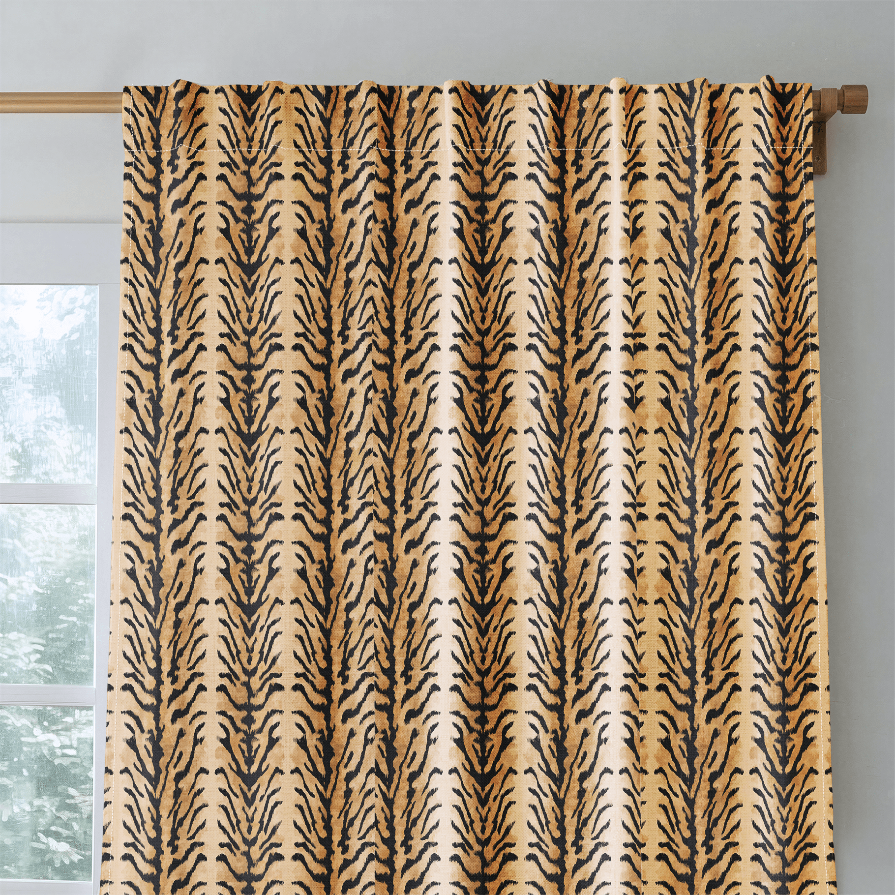 Senna Tiger - Curtain Panel - The Drapery