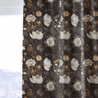 Sepia Sonata - Curtain Panel - The Drapery