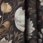 Sepia Sonata - Curtain Panel - The Drapery
