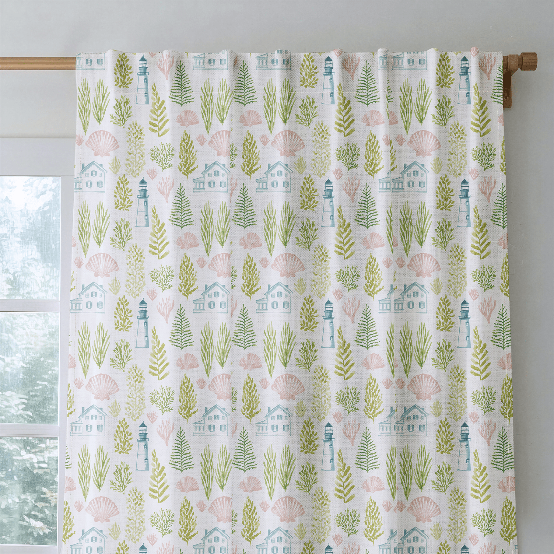 Seraphine Coast - Curtain Panel - The Drapery