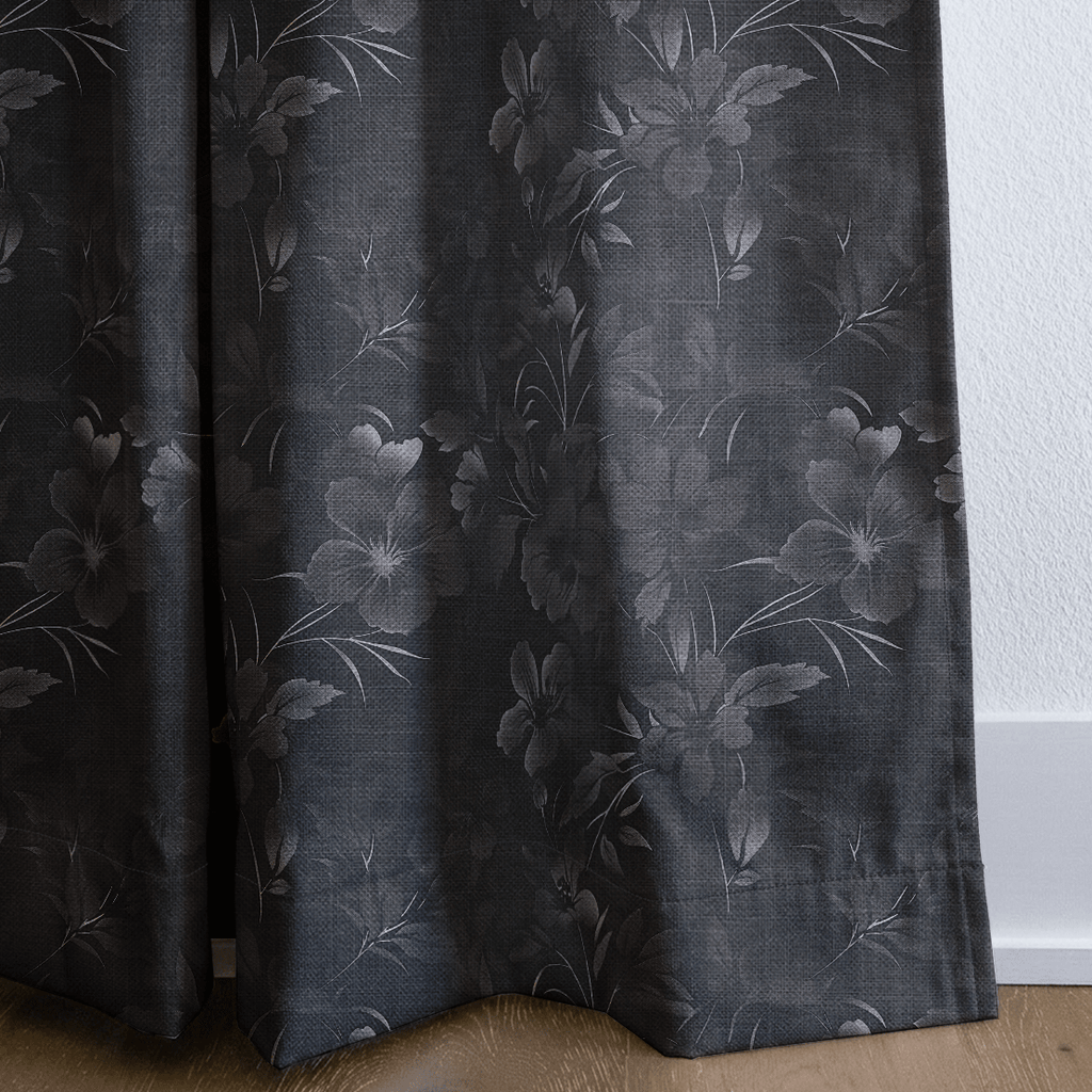 Shadow Botanica - Curtain Panel - The Drapery