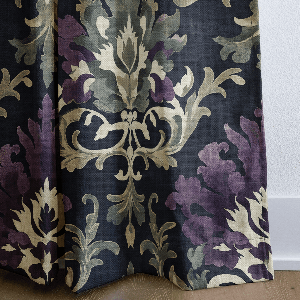 Shadow Damask - Curtain Panel - The Drapery