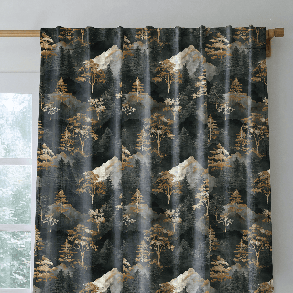 Shadow Pine - Curtain Panel - The Drapery