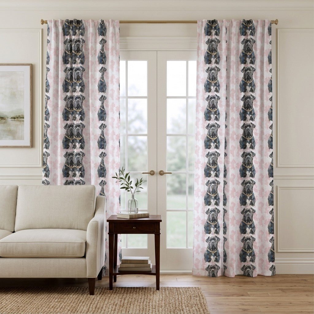 Shadow Sentinel - Curtain Panel - The Drapery