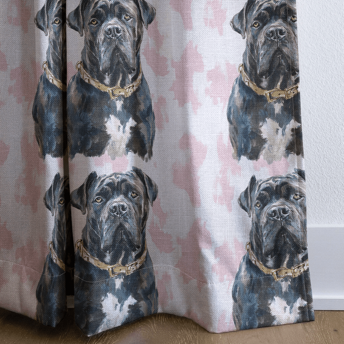 Shadow Sentinel - Curtain Panel - The Drapery