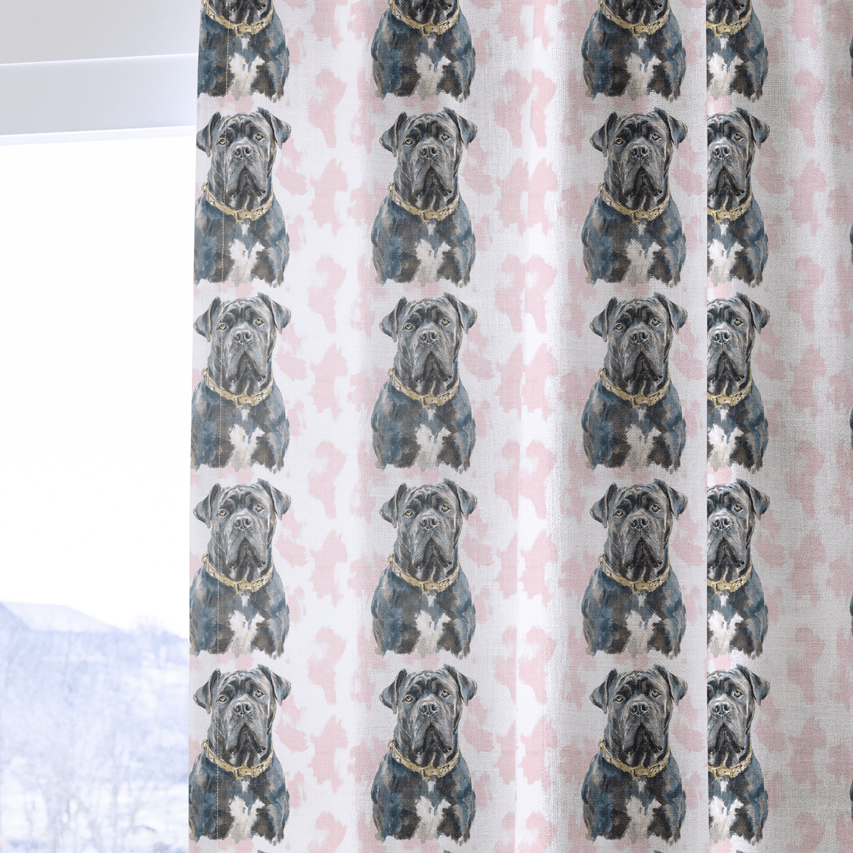 Shadow Sentinel - Curtain Panel - The Drapery