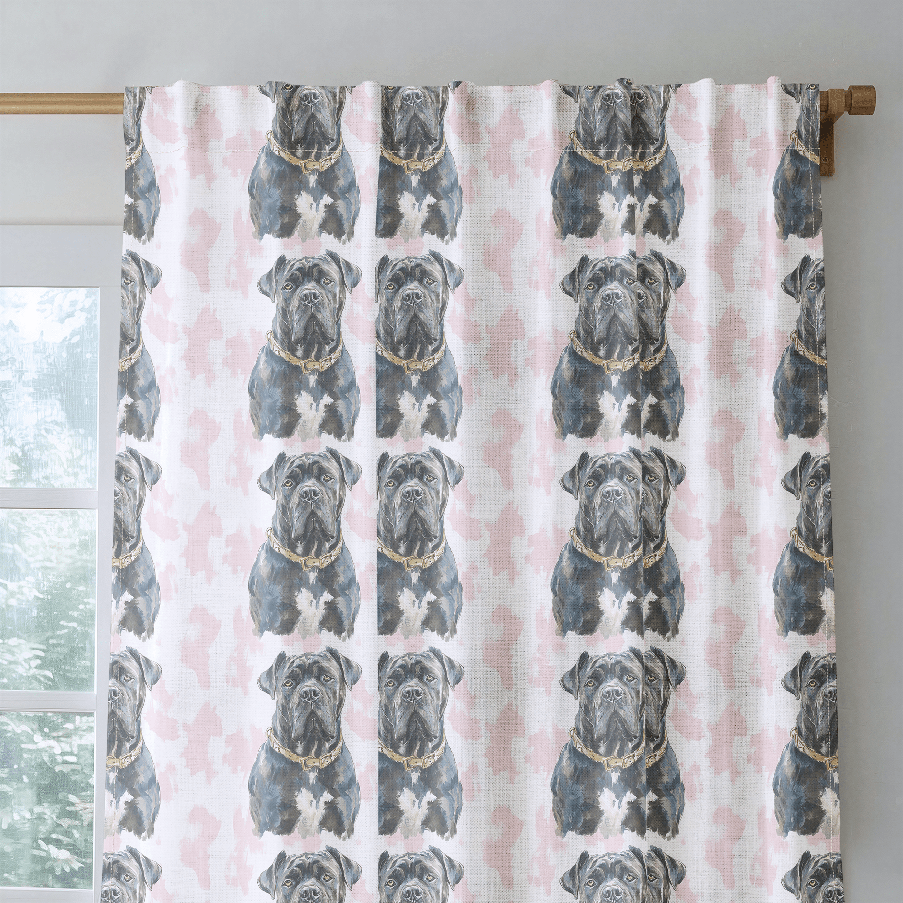 Shadow Sentinel - Curtain Panel - The Drapery