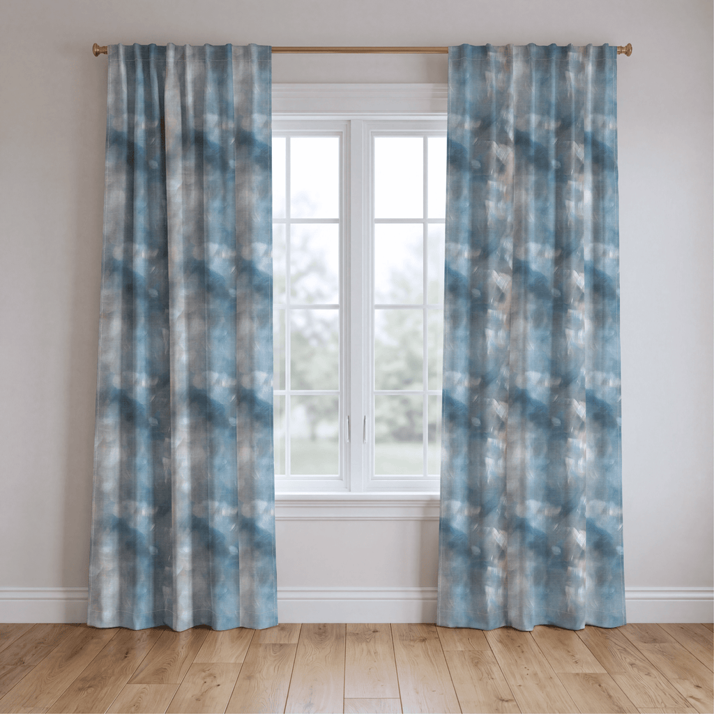 Shimmering Haze - Curtain Panel - The Drapery