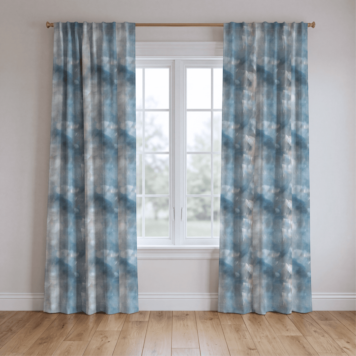 Shimmering Haze - Curtain Panel - The Drapery