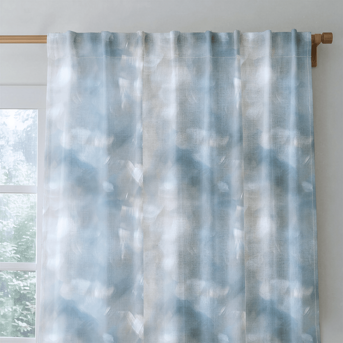Shimmering Haze - Curtain Panel - The Drapery