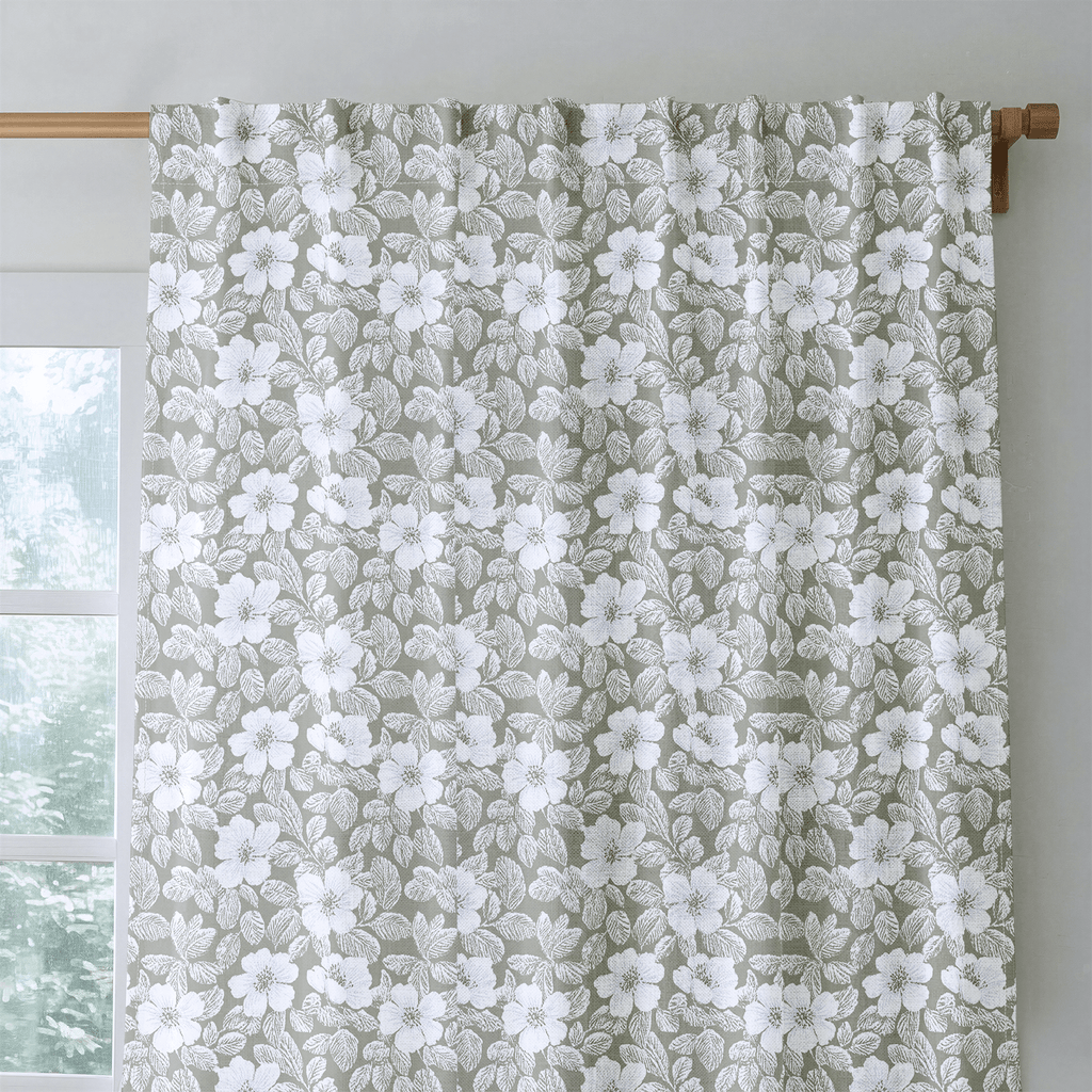 Siena Blossom - Curtain Panel - The Drapery