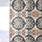 Sienna Crest - Curtain Panel - The Drapery