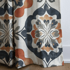 Sienna Crest - Curtain Panel - The Drapery