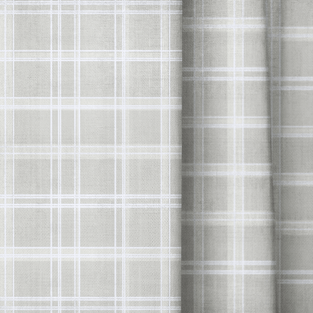 Silas Plaid - Curtain Panel - The Drapery