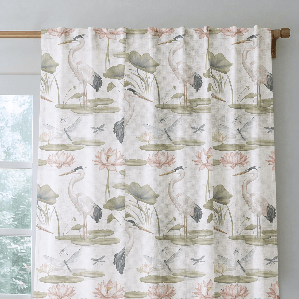 Silent Lilypond - Curtain Panel - The Drapery