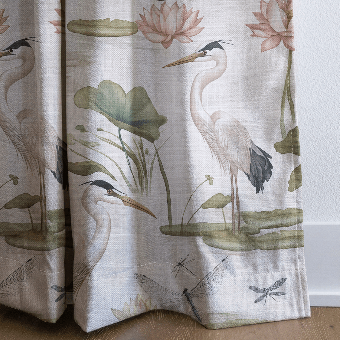 Silent Lilypond - Curtain Panel - The Drapery