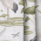 Silent Lilypond - Curtain Panel - The Drapery