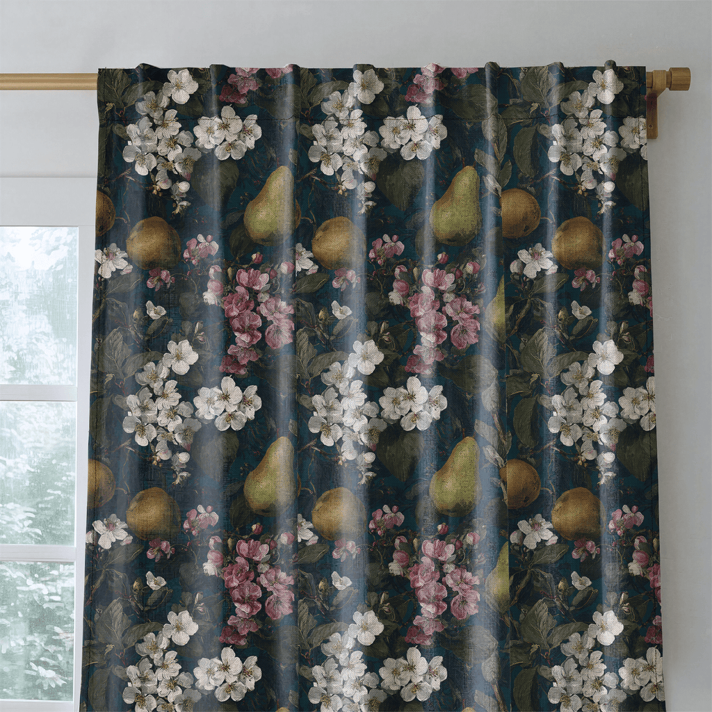 Silken Pear - Curtain Panel - The Drapery