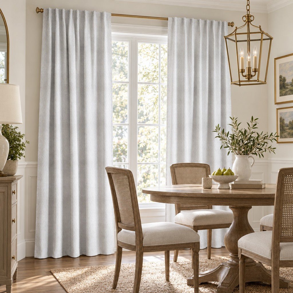 Silken Wave - Curtain Panel - The Drapery