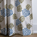 Simone Blossoms - Curtain Panel - The Drapery