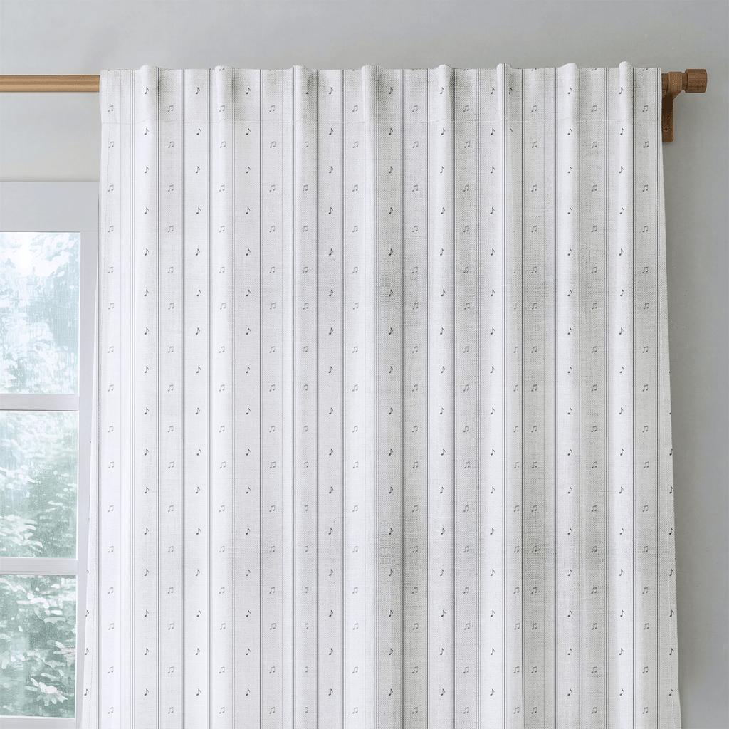 Simple Music Stripes - The Drapery