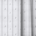 Simple Music Stripes - The Drapery