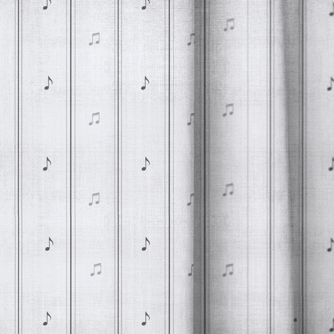 Simple Music Stripes - The Drapery