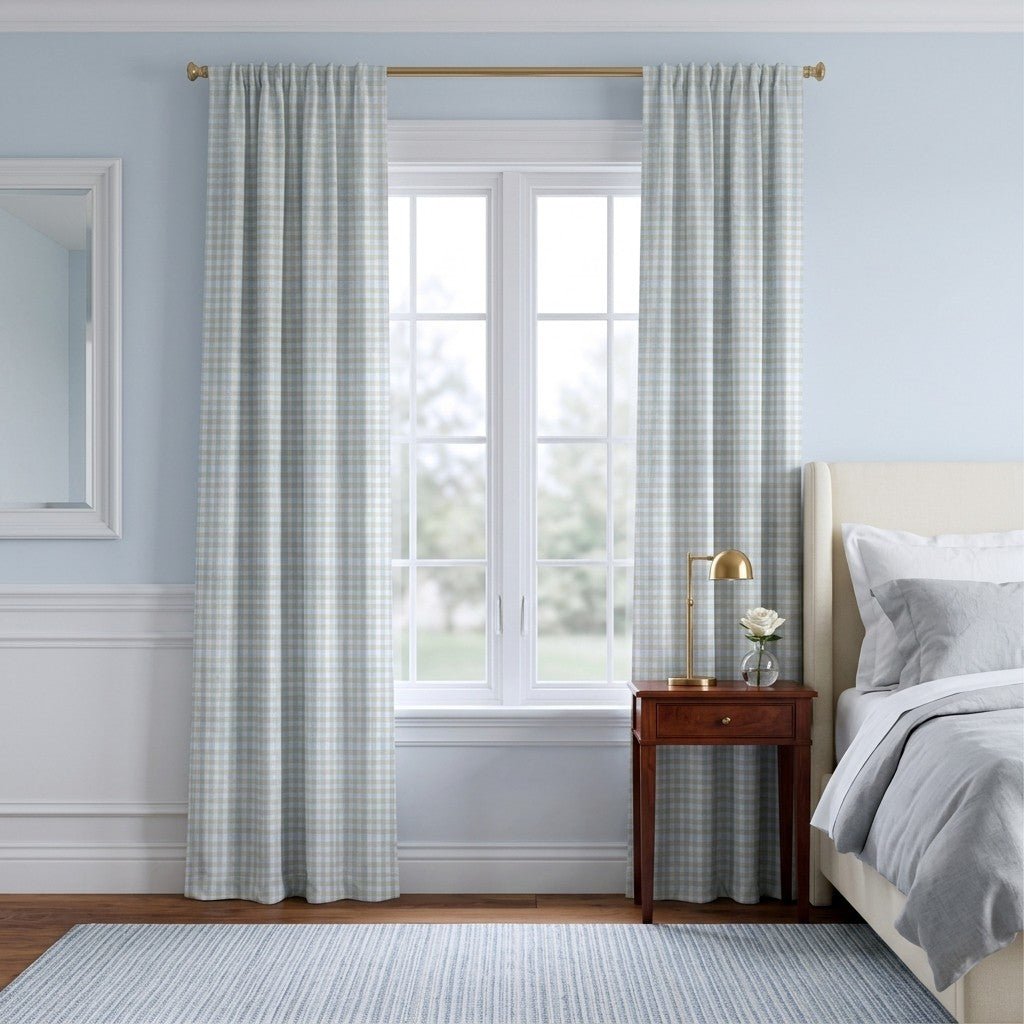 Simply Crossed - Curtain Panel - The Drapery
