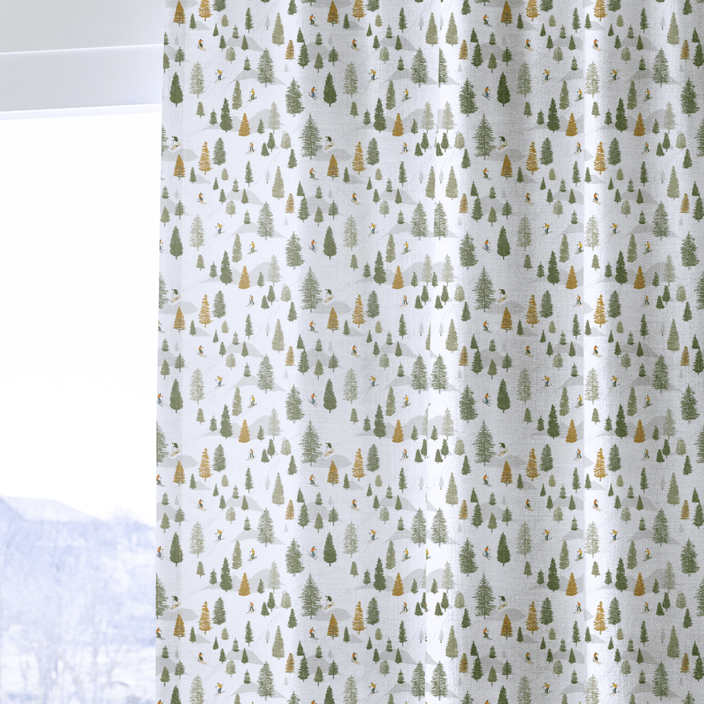 Ski Patrol - Curtain Panel - The Drapery