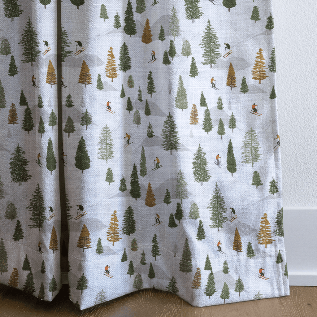 Ski Patrol - Curtain Panel - The Drapery