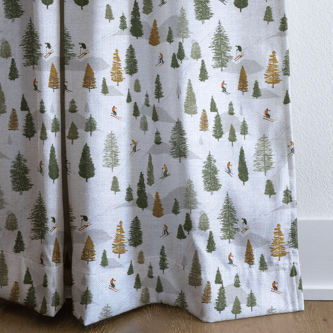 Ski Patrol - Curtain Panel - The Drapery