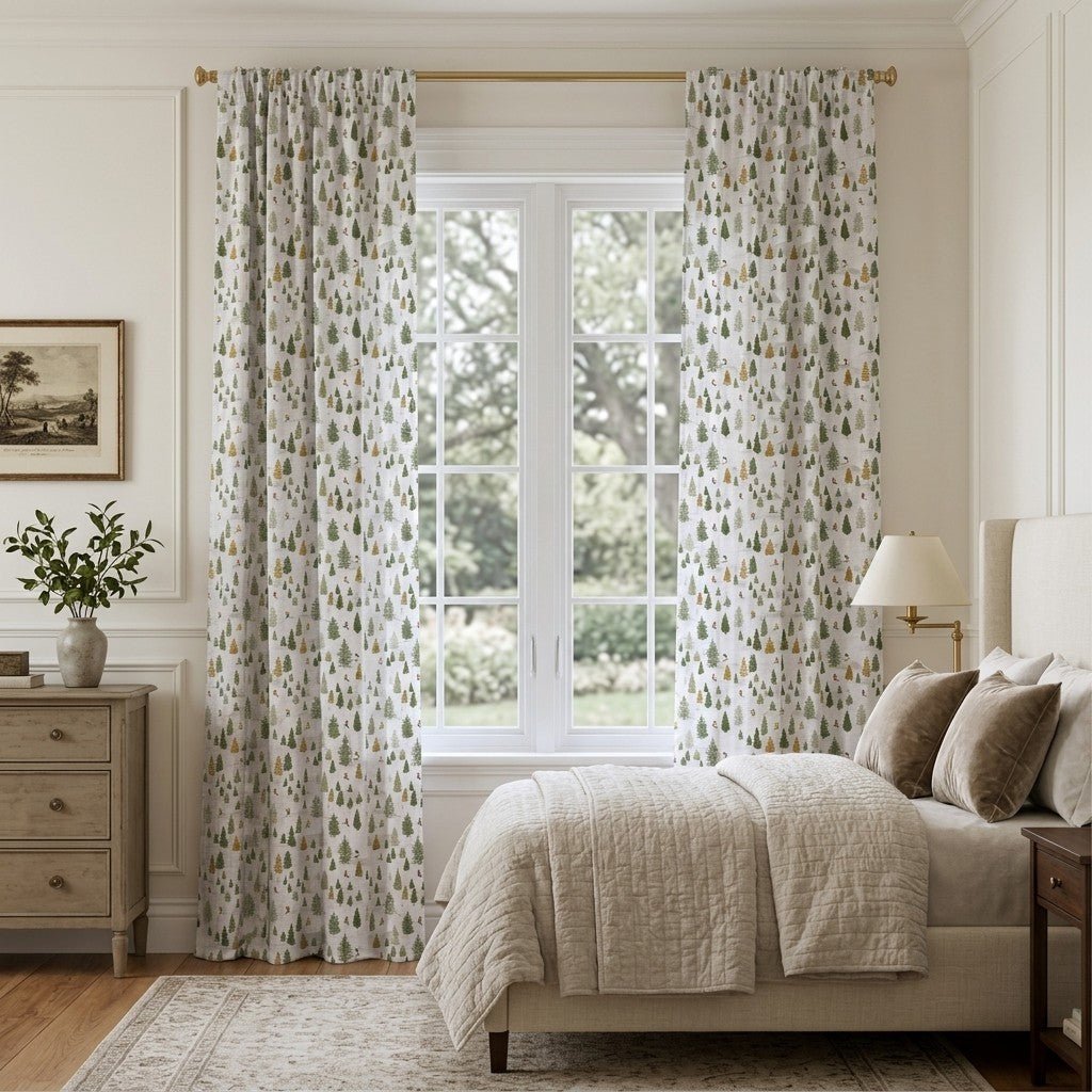 Ski Patrol - Curtain Panel - The Drapery