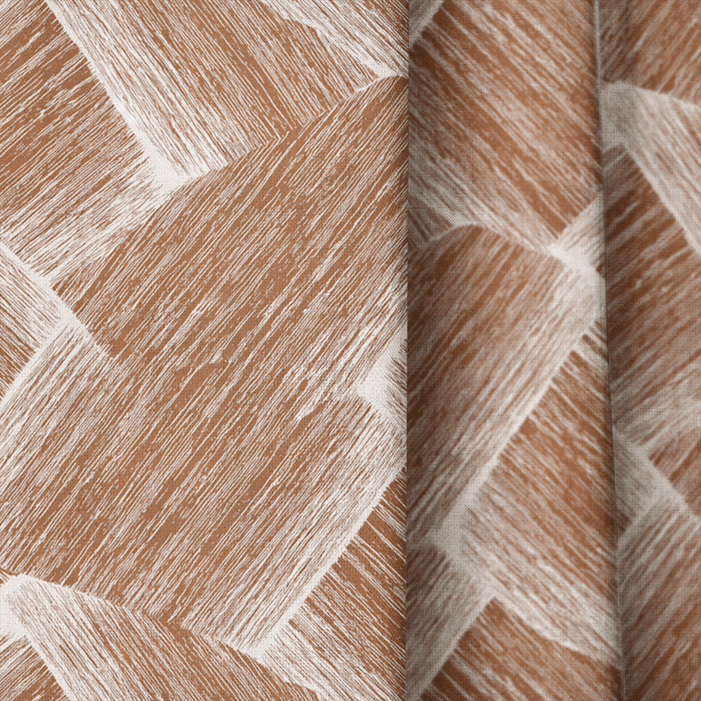 Skye Brushstrokes - Curtain Panel - The Drapery