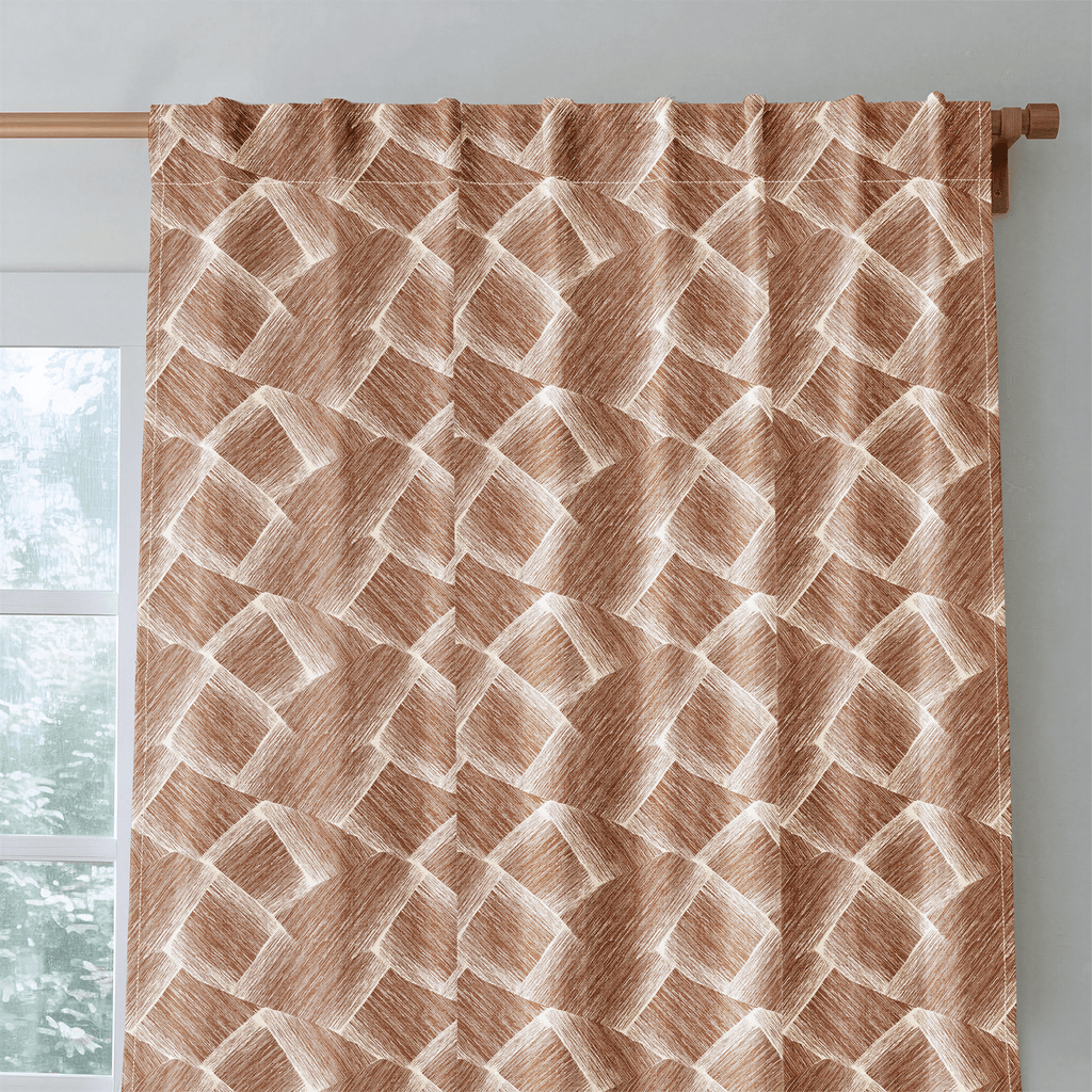 Skye Brushstrokes - Curtain Panel - The Drapery