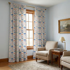 Sleepy Moon - Curtain Panel - The Drapery
