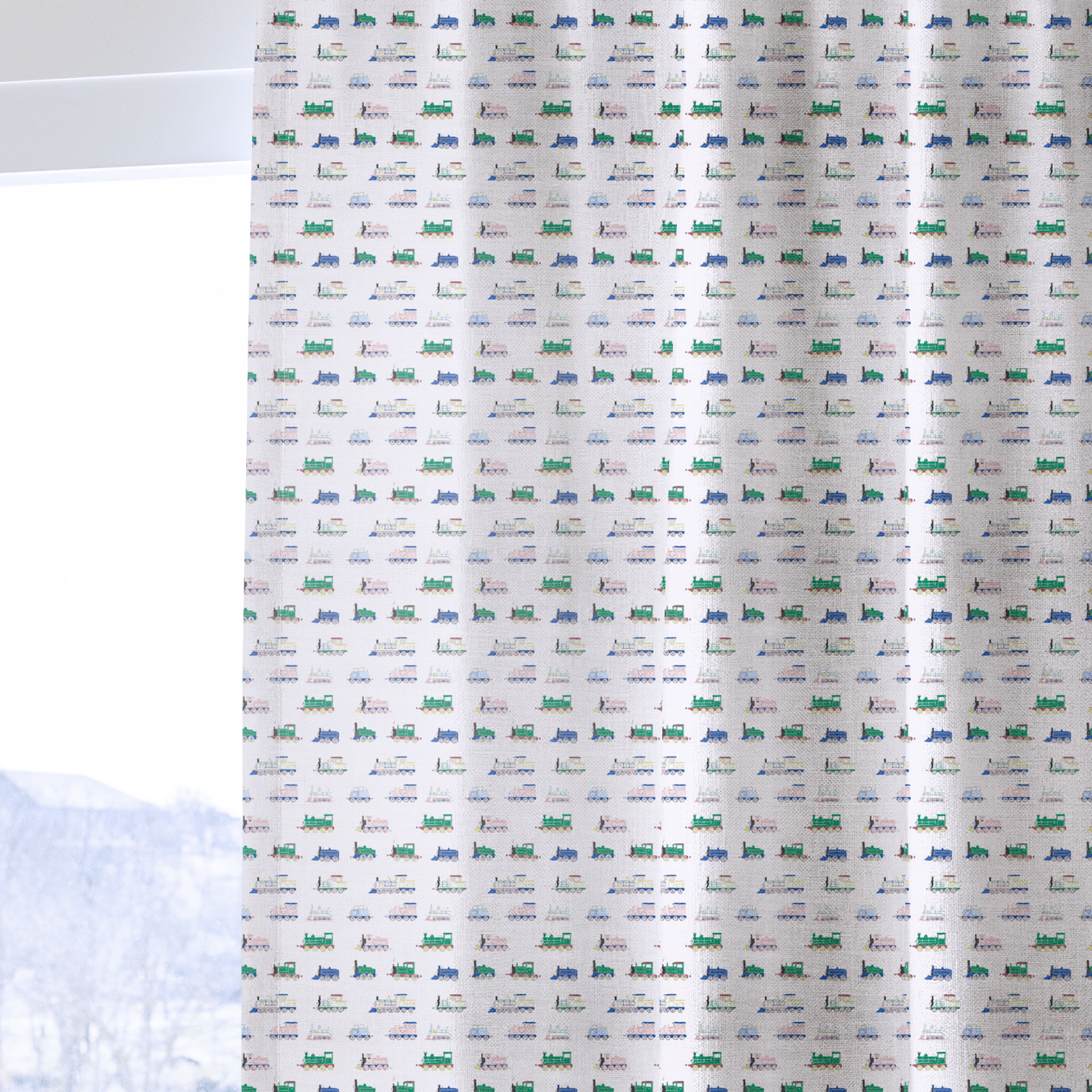 Slow Chug - Curtain Panel - The Drapery