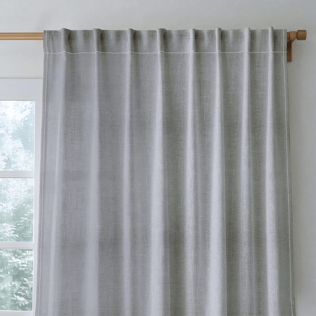 Smoke - Curtain Panel - The Drapery