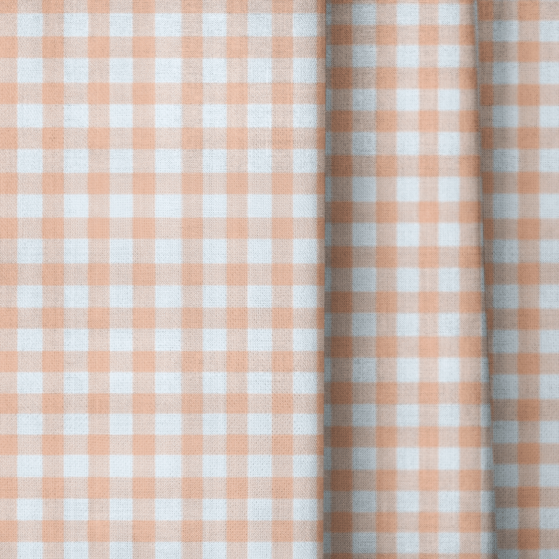 Smoke & Gingham - Curtain Panel - The Drapery