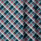 Smoky Grid - Curtain Panel - The Drapery