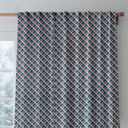 Smoky Grid - Curtain Panel - The Drapery