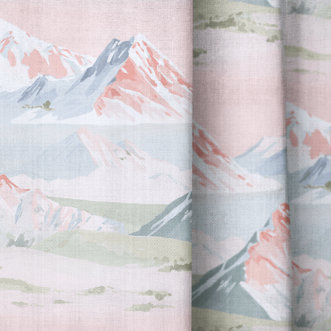 Snowline - Curtain Panel - The Drapery