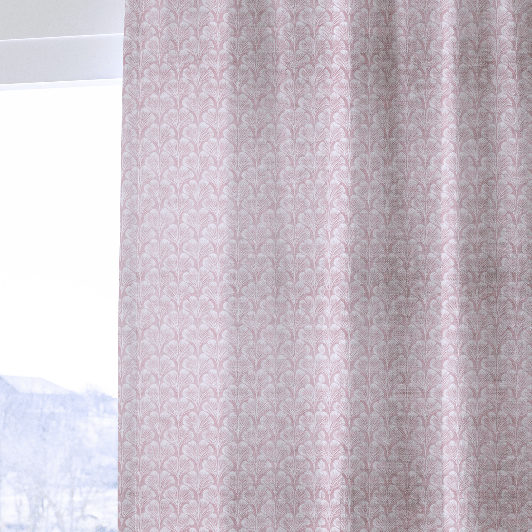 Soft Dunes Rose - Curtain Panel - The Drapery