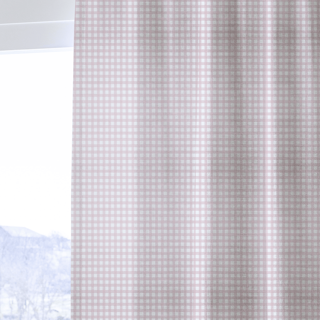 Soft Grid - Curtain Panel - The Drapery