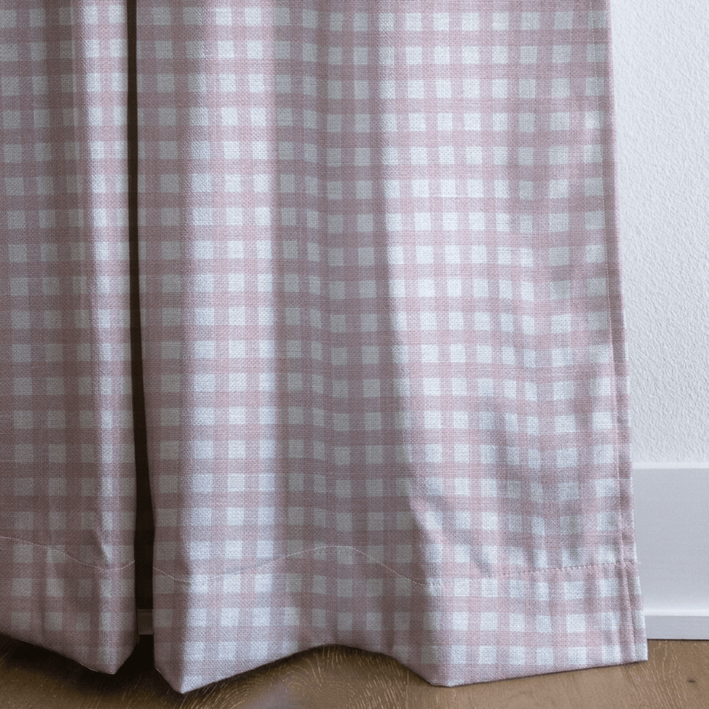 Soft Grid - Curtain Panel - The Drapery