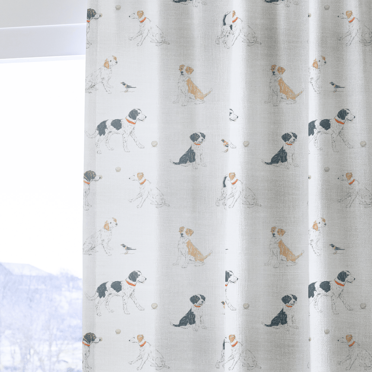 Soft Spot - Curtain Panel - The Drapery